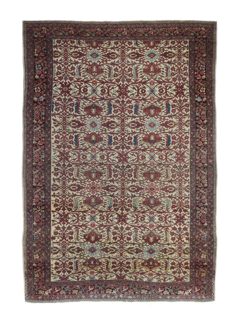 Antique Farahan Sarouk Rug 4'6'' x 6'8''