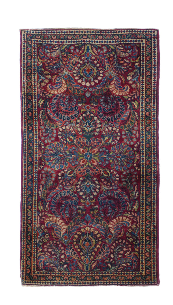 Persia Sarouk Wool on Cotton 2'1''x3'10''