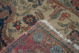 Antique Mohtasham Kashan Rug 4'5'' x 6'10''