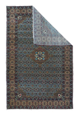 Antique Tehran Rug 4'5'' x 6'11''