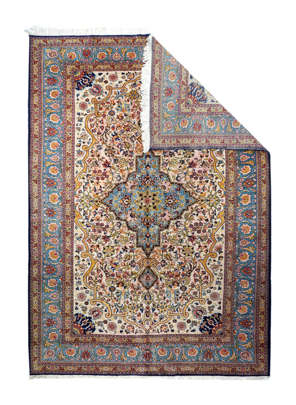 Persian Qum Wool on Cotton 8'1'' x 11'4''