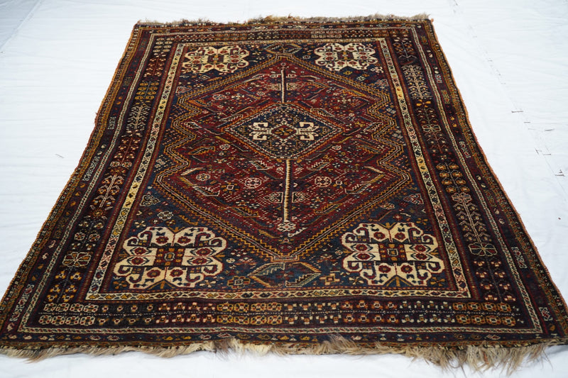 Persian Qashqai Wool on wool 5'  x 8'2''