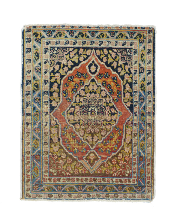 Tabriz Wool on Cotton 1'10''x2'4''