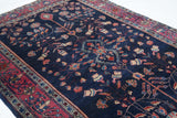 Antique Sarouk Farahan Rug 3'3'' x 4'10''