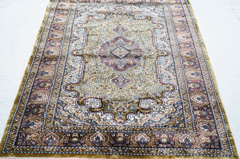 Indian Kashmir Rug 4'1'' x 5'11''