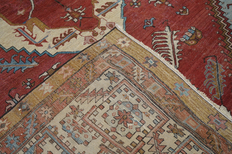 Antique Bakhshayesh Rug 9'4'' x 14'