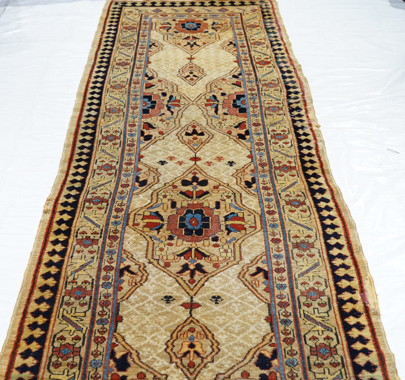 Antique Sarab Rug 3'5'' x 17'9''