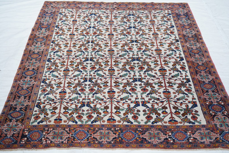 Antique Afshar Rug 4'11'' x 6'5''