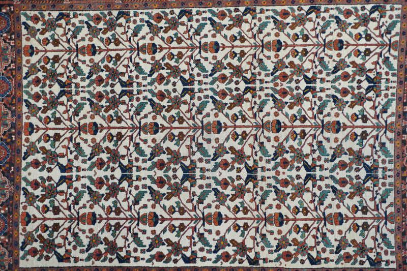 Antique Afshar Rug 4'11'' x 6'5''