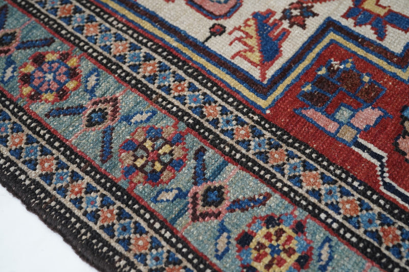 Antique Malayer Rug 4'2'' x 6'6''