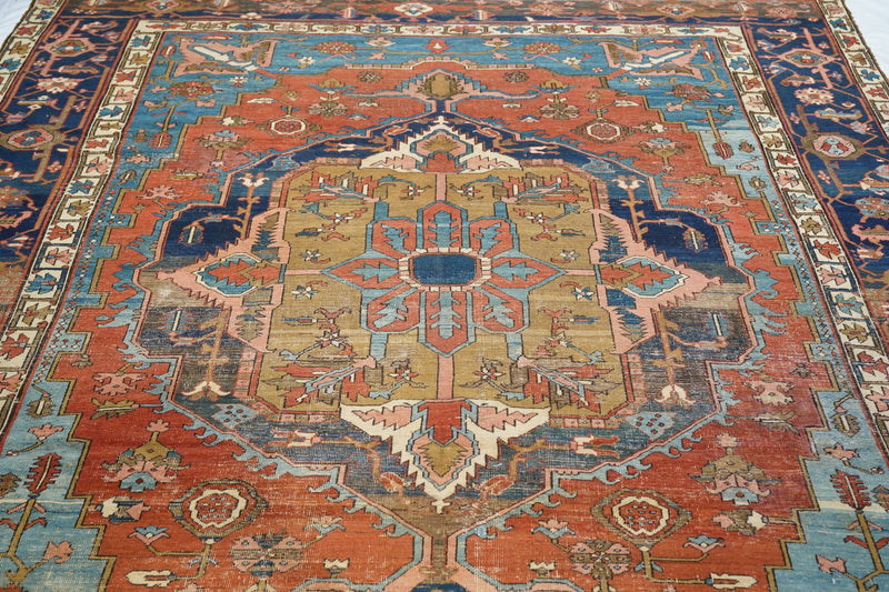 Antique Bakhshayesh Rug 8'11'' x 11'7''