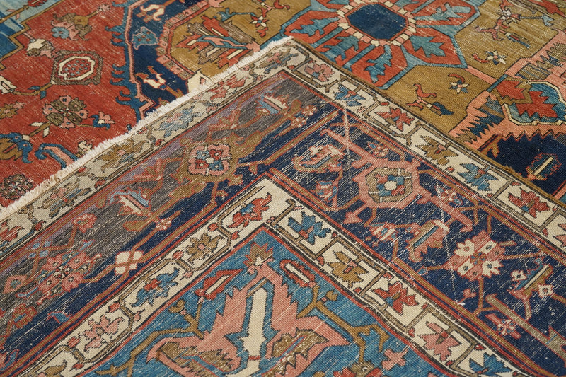 Antique Bakhshayesh Rug 8'11'' x 11'7''