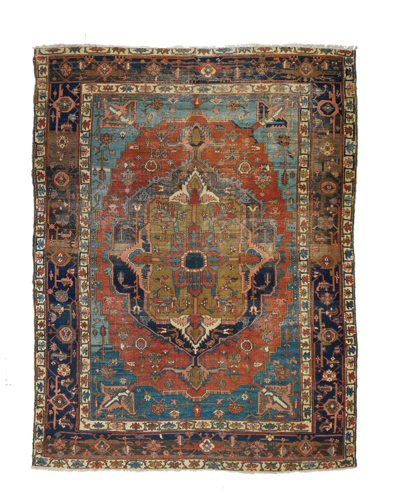 Antique Bakhshayesh Rug 8'11'' x 11'7''