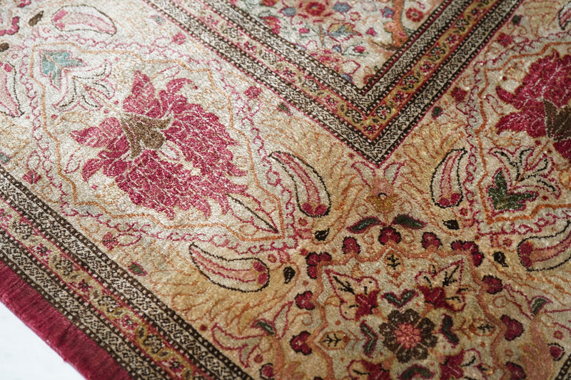 Vintage Qum Rug 6'6'' x 9'5''