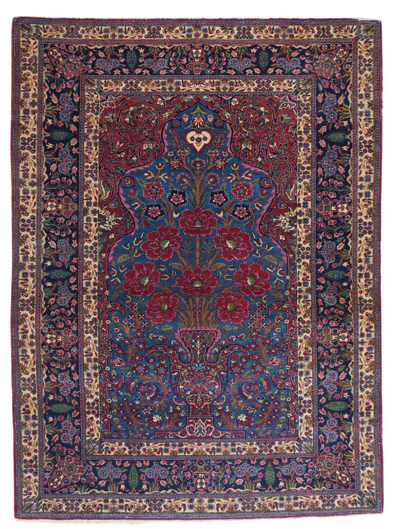 Antique Semnan Rug 4'9'' x 6'5''