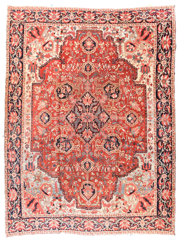 Iran Heriz Wool on Cotton 11'8''x15'8''