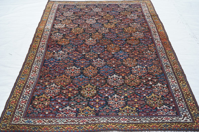 Antique Kurdish Rug 4'7'' x 7'6''