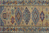 Antique Kuba Rug 3'2'' x 4'9''