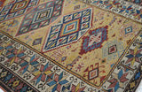 Antique Kuba Rug 3'2'' x 4'9''