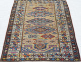 Antique Kuba Rug 3'2'' x 4'9''