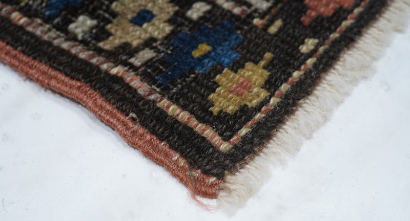 Antique Kuba Rug 3'2'' x 4'9''