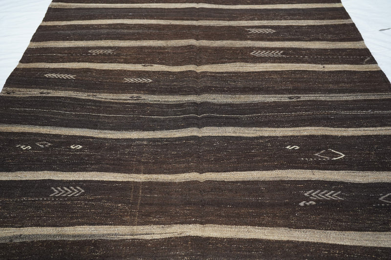 Turkish Kilim Wool on wool 6'5'' x 8'10''