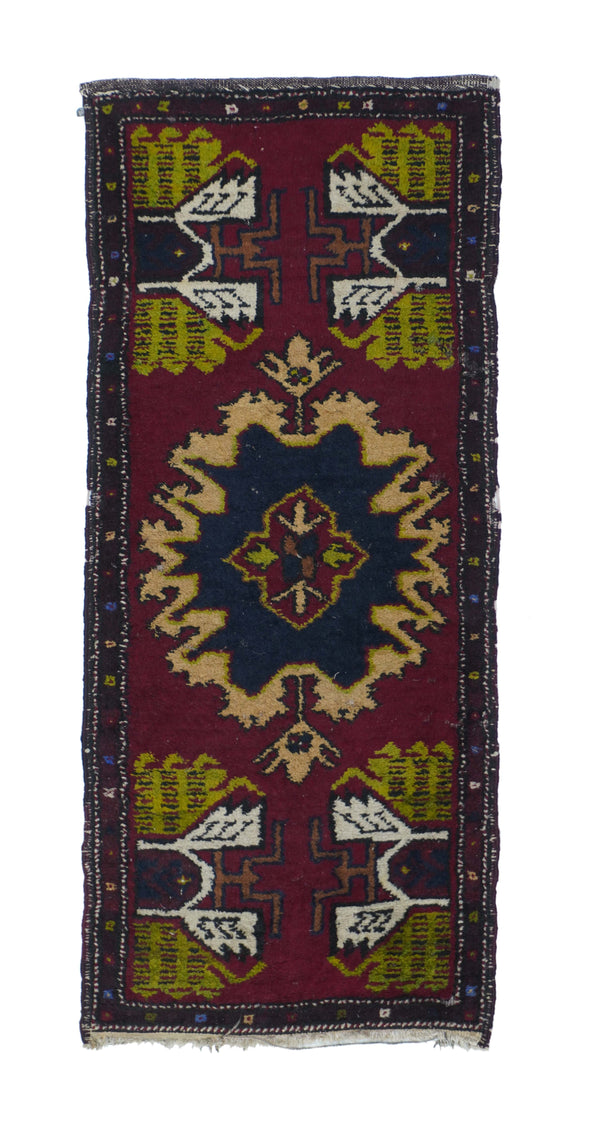 Turkey Anatolian Wool on wool 1'8''x4'
