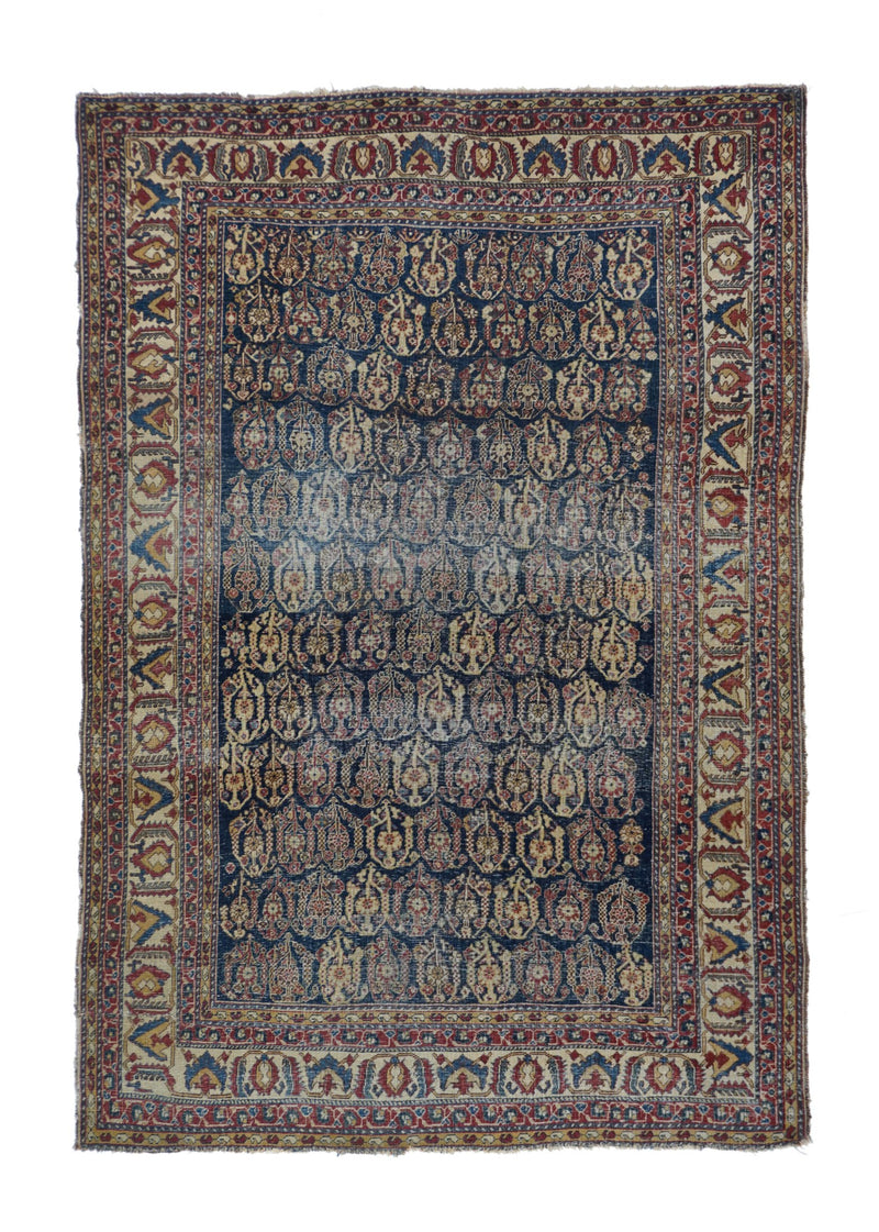 Antique Qashqai Rug 4'4'' x 6'4''