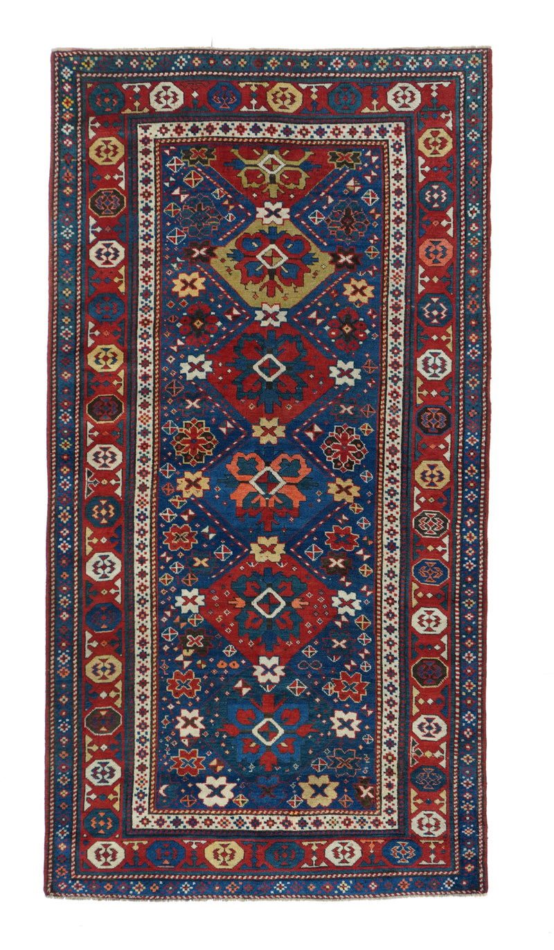 Antique Kazak Rug 4'2'' x 8'