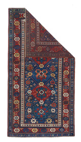 Caucasus Kazak Wool on wool 4'2''x8'