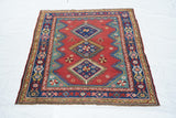 Antique Kurdish Rug 3'3'' x 4'1''