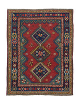 Persia Kurdish Wool on wool 3'3''x4'1''