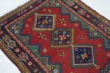 Antique Kurdish Rug 3'3'' x 4'1''