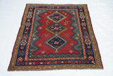 Antique Kurdish Rug 3'3'' x 4'1''