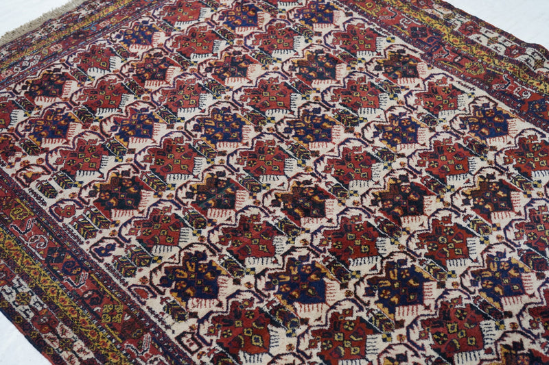 Antique Afshar Rug 4'11'' x 6'6''