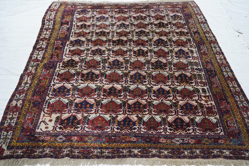 Antique Afshar Rug 4'11'' x 6'6''