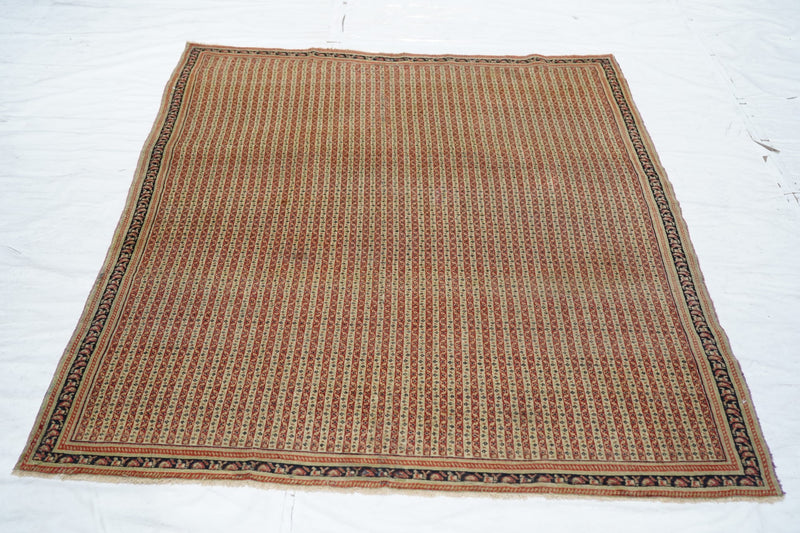 Antique Senneh Rug 4'4'' x 6'