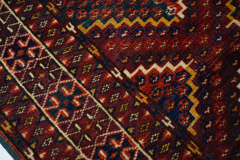 Antique Yamud Rug 5'4'' x 15'6''