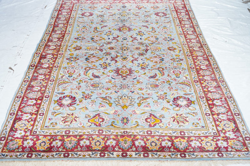 Vintage Kashan Rug 5'4'' x 9'3''