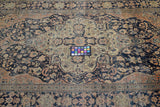 Antique Mohtasham Kashan Rug 4'4'' x 6'7''