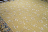 French Aubusson Design Rug 12 x 15