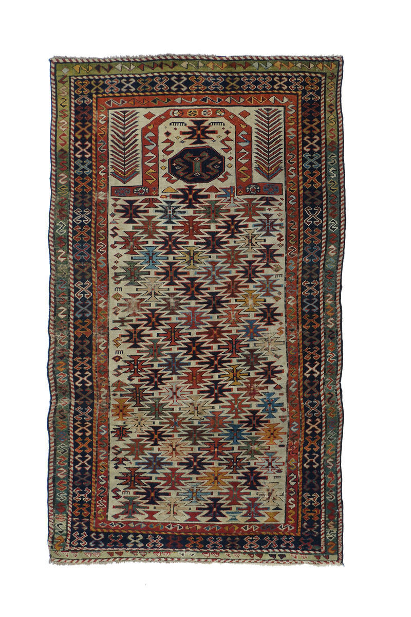 Antique Shirvan Rug 3'1'' x 5'5''