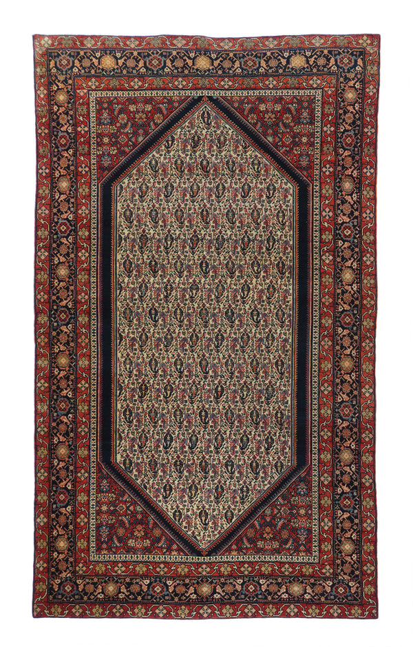 Persia Farahan Sarouk Wool on Cotton 3'10''x6'7''