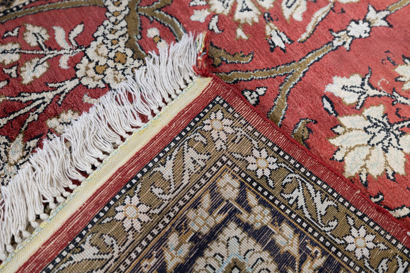 Vintage Qum Rug 4'7'' x 7'1''