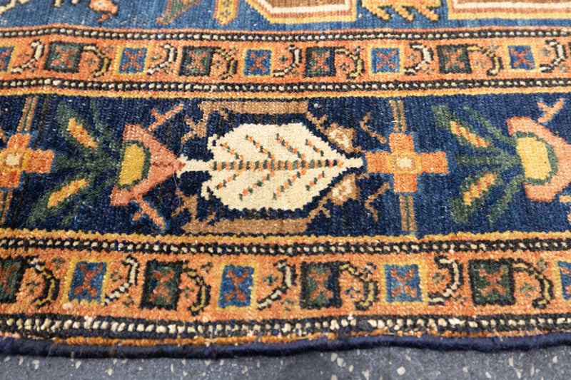 Antique Senneh Rug 3'6'' x 4'8''