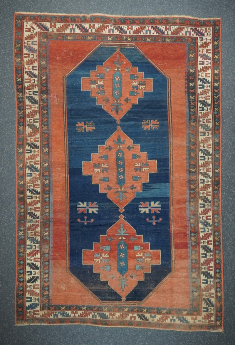 Antique Kazak Rug 5'8'' x 8'6''