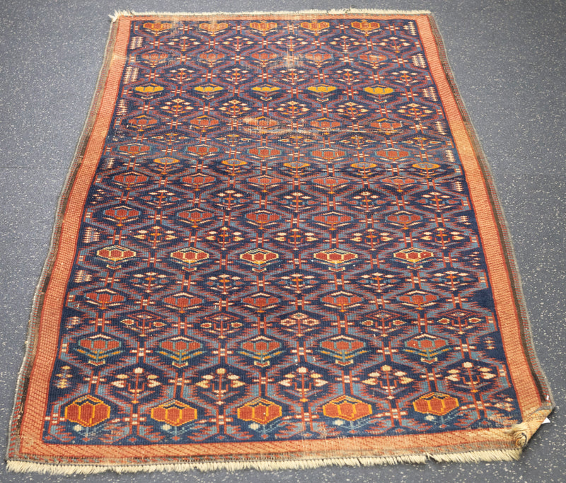 Antique Shirvan Rug 3' x 5'3''