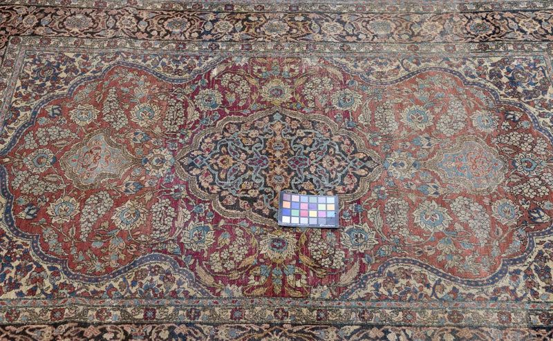 Antique Tehran Rug 4'6'' x 6'10''