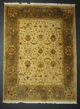 India Tabriz Wool on Cotton 9'1''x12'2''