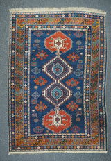 Caucasus Shirvan Wool on wool 4'2''x6'